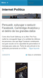 Mobile Screenshot of internetpolitica.com